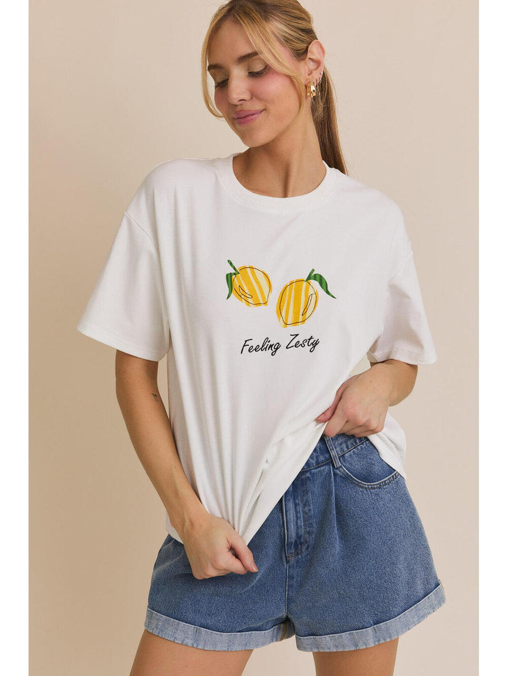 Feeling Zesty Lemon Graphic Tee